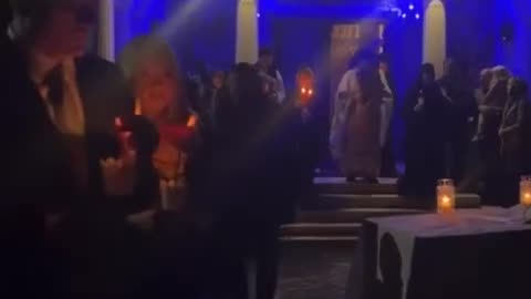 Ereticii Ecumenisti Simion, Georgescu COMUNIUNE cu ereticul Streza, Cârţişoara Sibiu,20 aprilie 2025