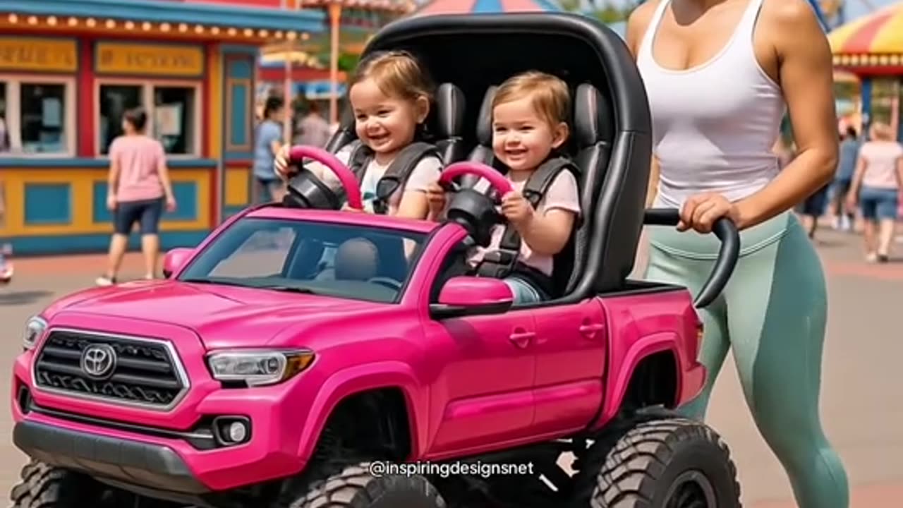 Pickup truck strollers!