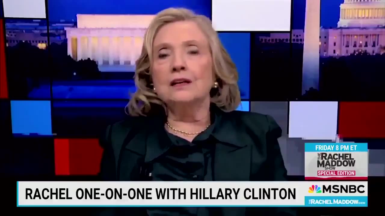 Hillary Clinton suggests that Americans spreading propaganda should face criminal charges.