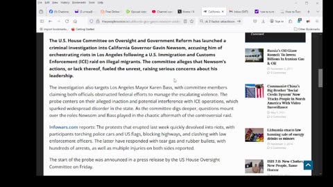 California Gov. Gavin Newsom Under Criminal Investigation for ‘Orchestrating LA Riots’