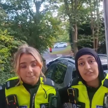 jewK ZOG bots can't arrest filthy feral grooming gangs but have the time to bully a White family