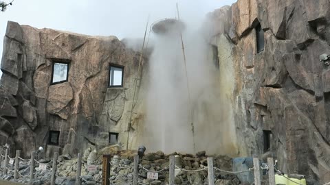 Gyser in some where near Oshima-Numajiri Hokkaido