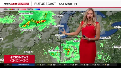 Hot, humid, with chance for gusty storms