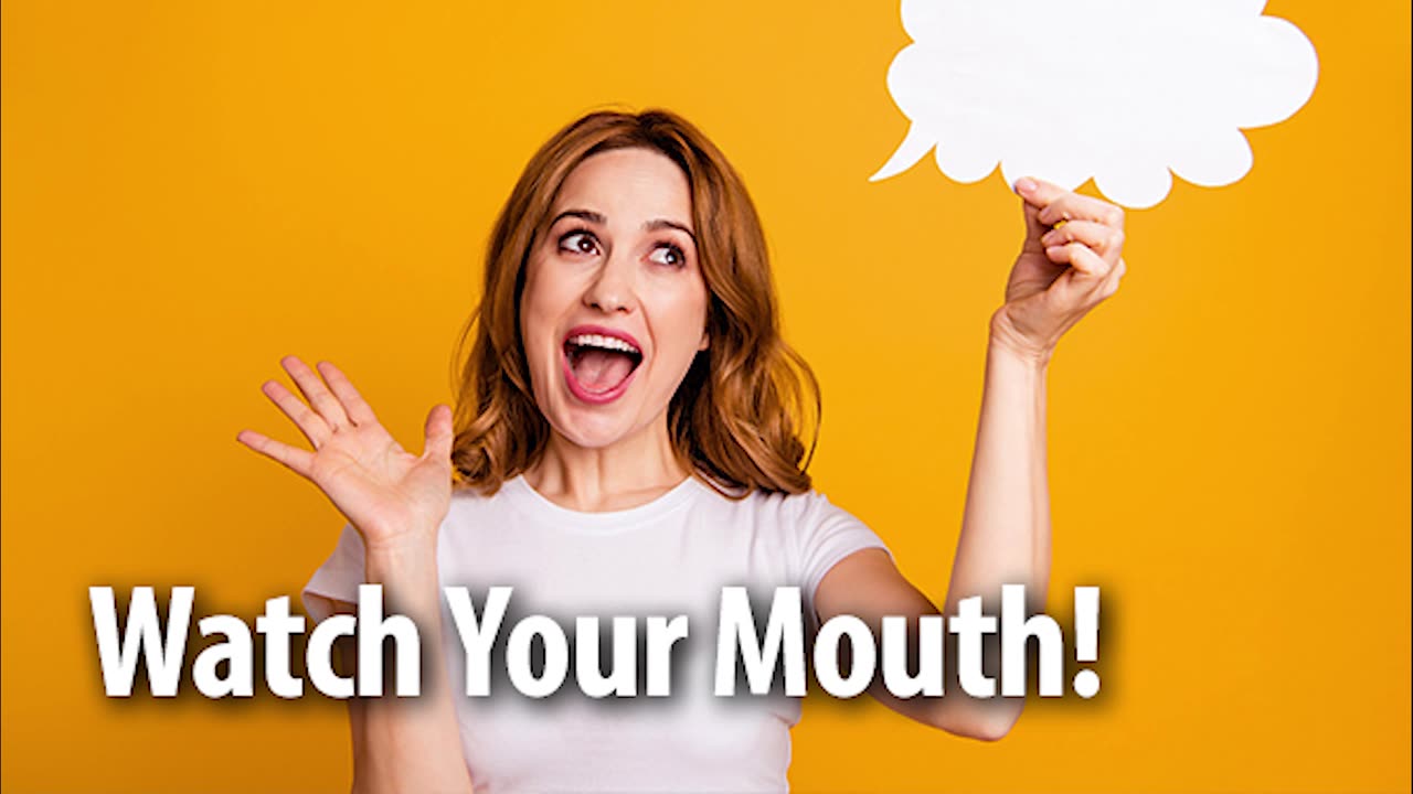 WATCH YOUR MOUTH! – Psalm 19:14 Devotional by Pastor Cecil A. Thompson