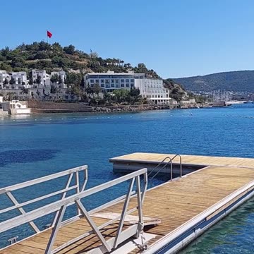 دریای بسیار زیبای بدروم در ترکیه