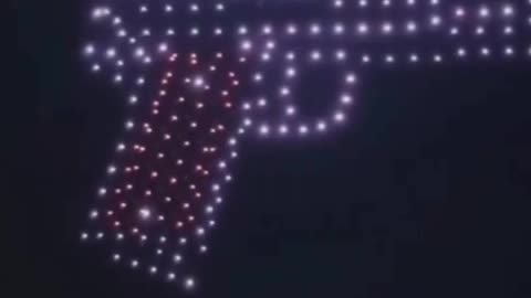 Next-Level Drone Art 💥✨ | Mind-Blowing Night Show!#DroneShow 💥 #SkyArt✨#TechMeetsArt🎨#LightUpTheSky