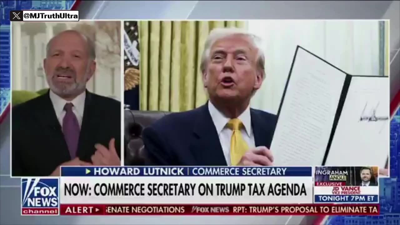 Howard Lutnick — Trump wants to eliminate income taxes