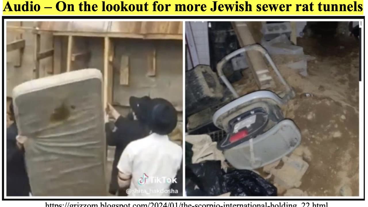 Jewish Sewer Rat Tunnels