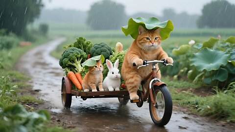 Ai animated Cat funny videos