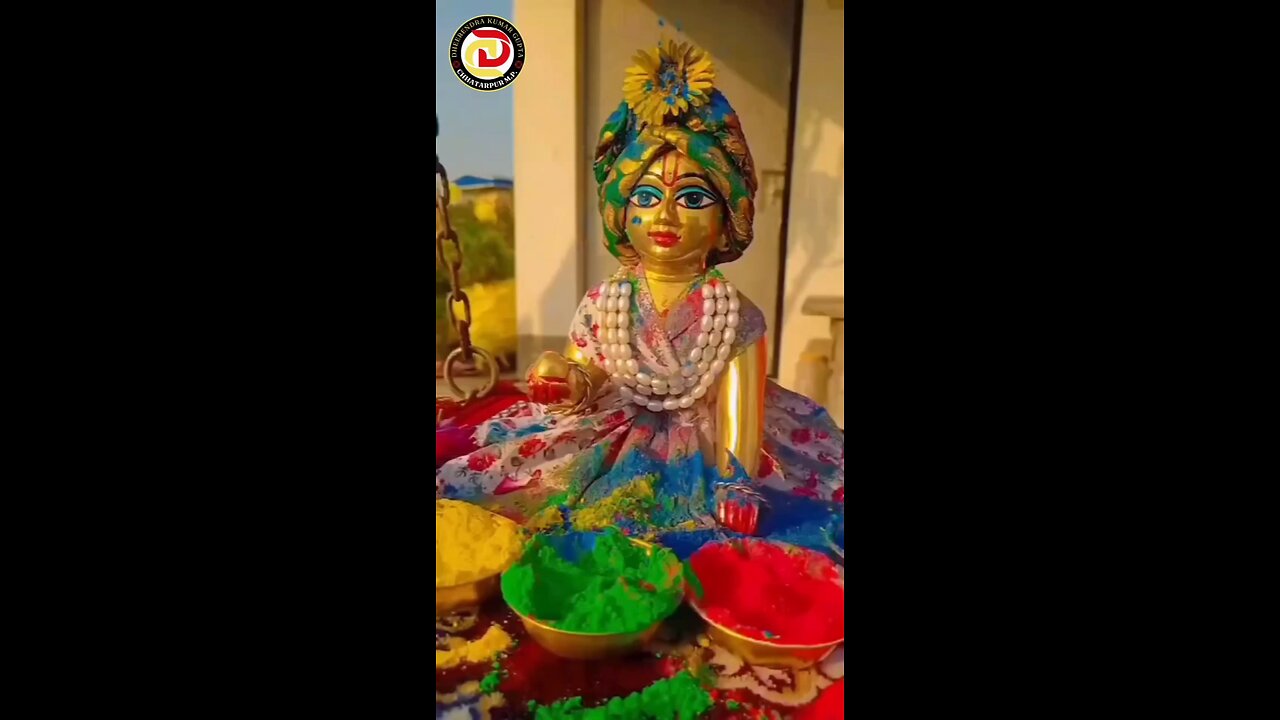 होली खेलत है नंदलाल.....।।🥳😘🌹🎈 @itsdheerendrag #itsdheerendrag #happyholi