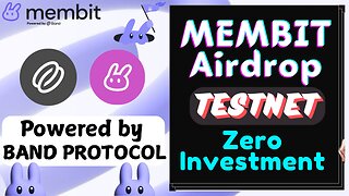 👻 Membit Confirmed Airdrop Powered by Band Protocol || Scroll to Earn || by Perfect Player