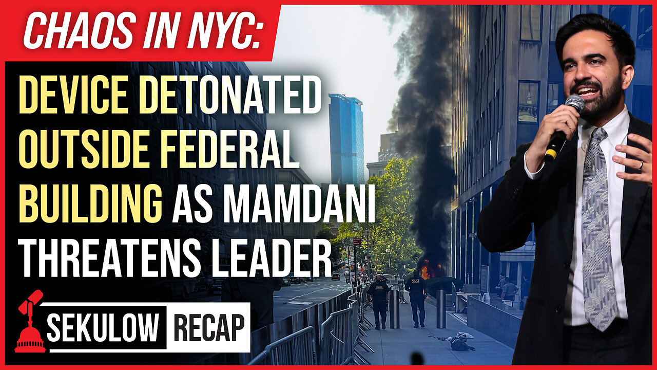 Chaos in NYC: Device Detonated Outside Federal Building as Mamdani Threatens Leader