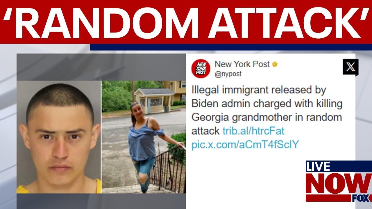 President Trump & Sec Noem charge migrant with murder | LiveNOW from FOX