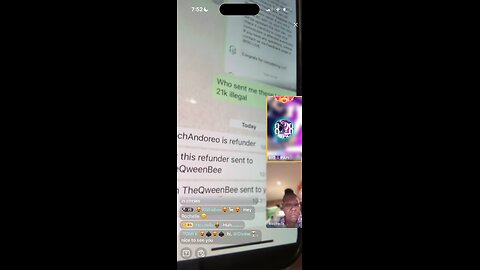 TOMI K AND BIG PAPI REVIEWS THE MESSAGES BETWEEN ROCHELLE AND LADY BEE ABOUT BEANS BIGO LIVE