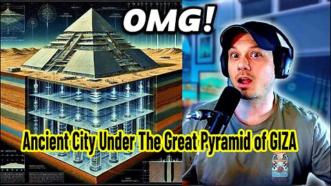 Ancient City Under The Great Pyramid of GIZA