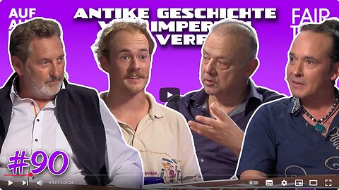ANTIKE GESCHICHTE – VOM IMPERIUM ZUM VERFALL 21.o8.2025 FairTalk