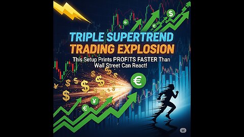 TRIPLE SUPERTREND TRADING EXPLOSION: This Setup Prints PROFITS FASTER Than Wall Street Can React!
