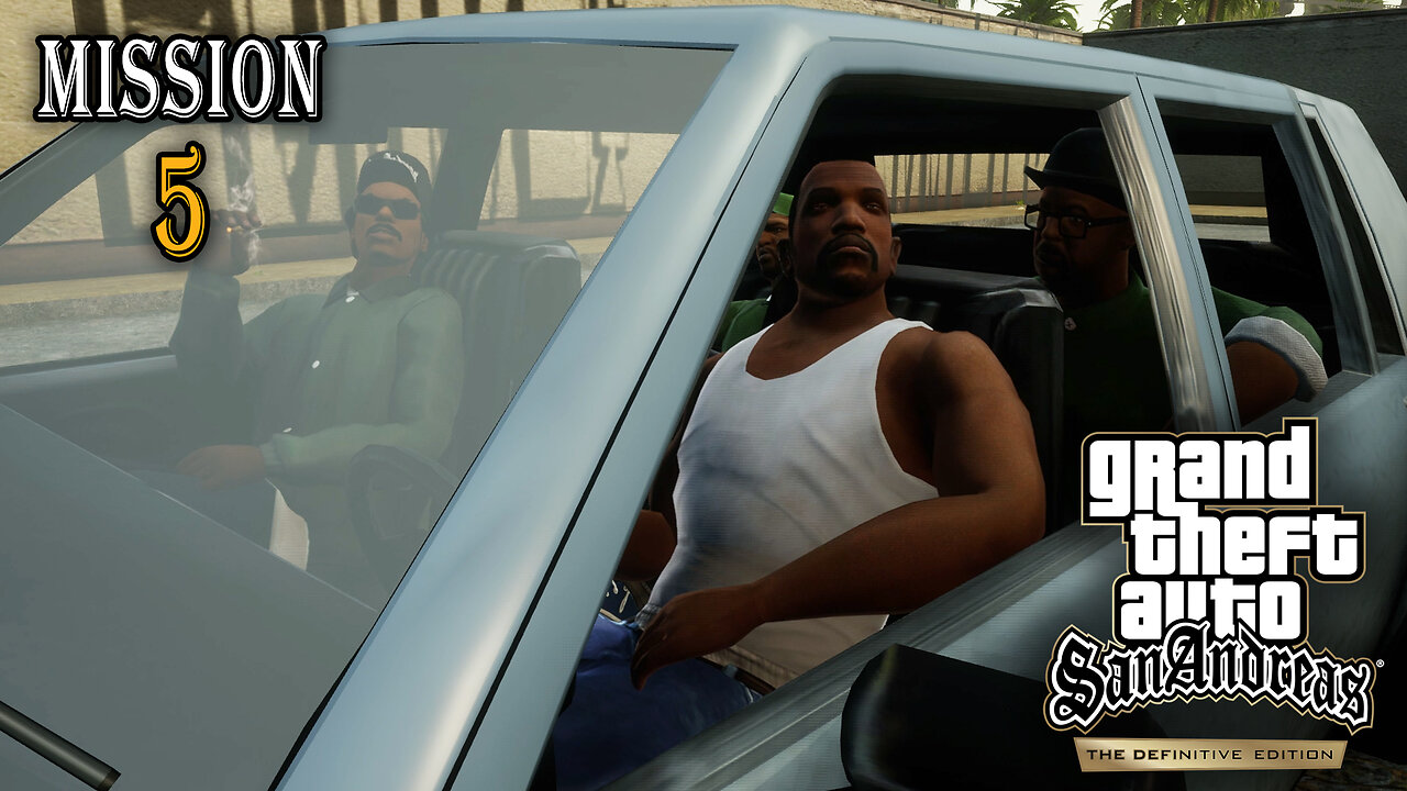 GTA San Andreas Definitive Edition - Mission #5 | Walkthrough NO COMMENTARY