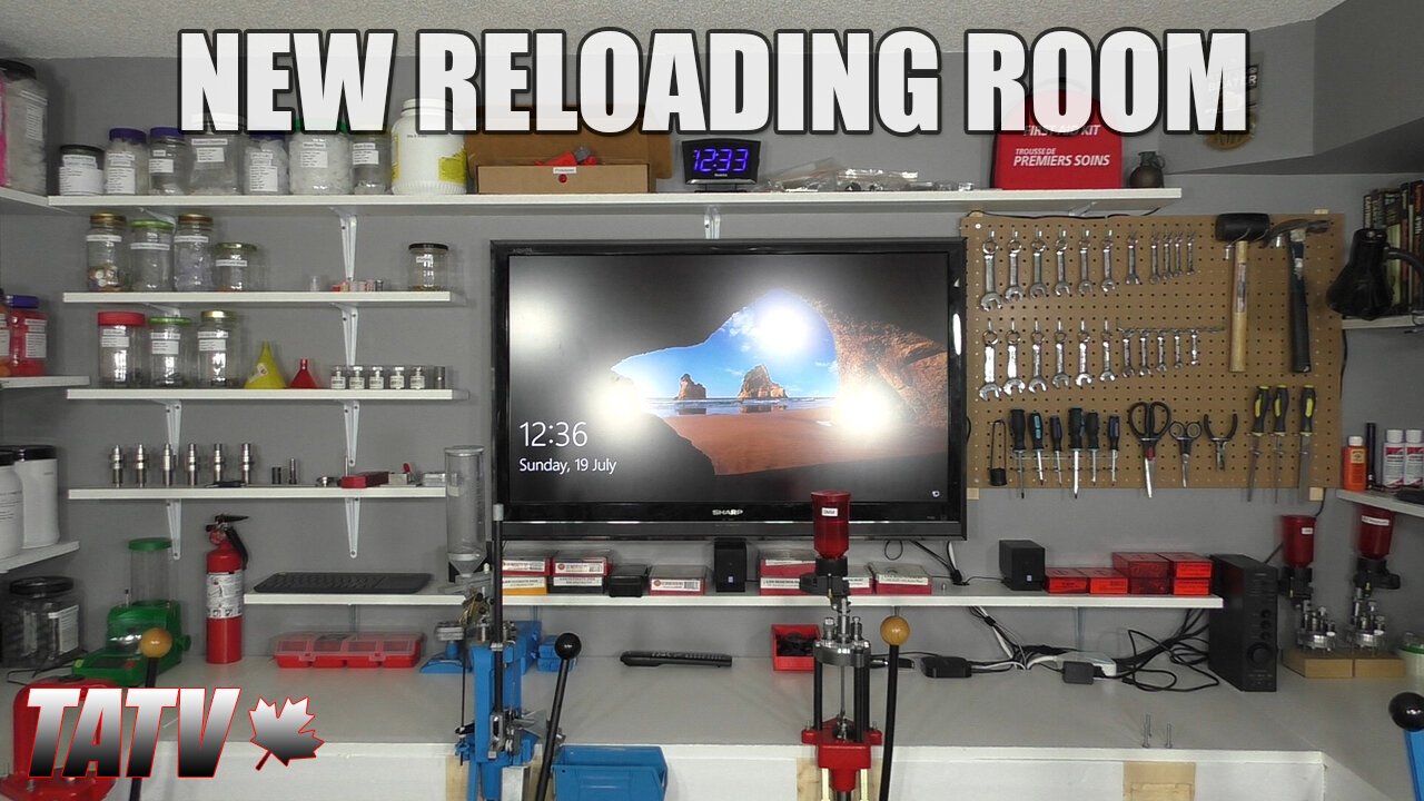 New Reloading Room Tour
