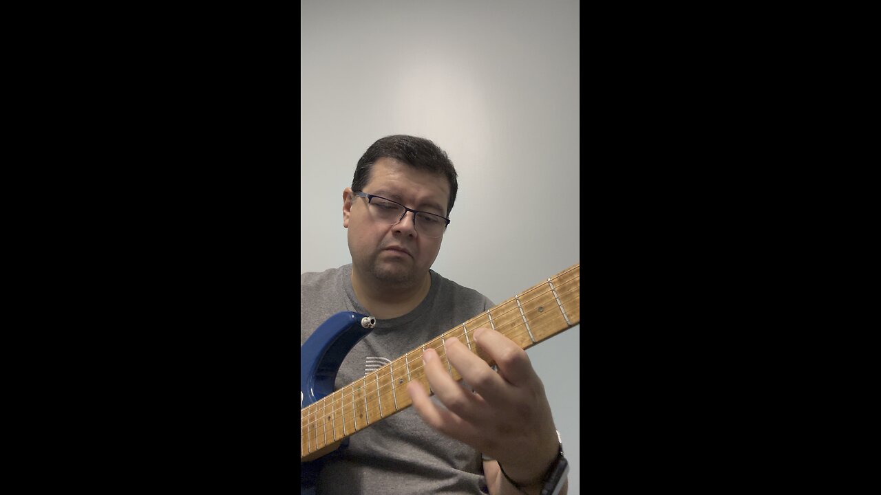 Lick 2 Am7b5 pentatonic lick