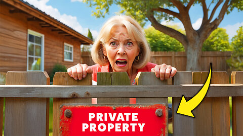 HOA Karen Calls 911 Cuz She Can't Use My Backyard Anymore EntitledPeople Reddit