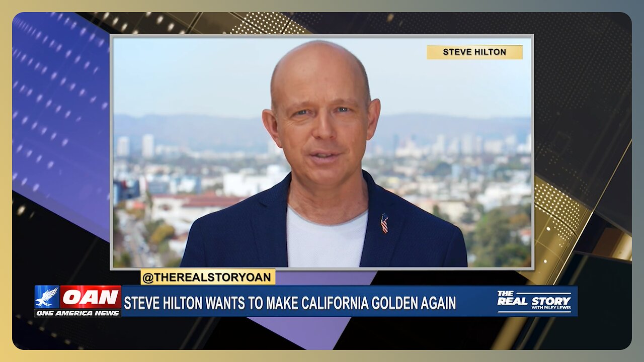 Steve Hilton Wants to Make California Golden Again | THE REAL STORY 🇺🇸