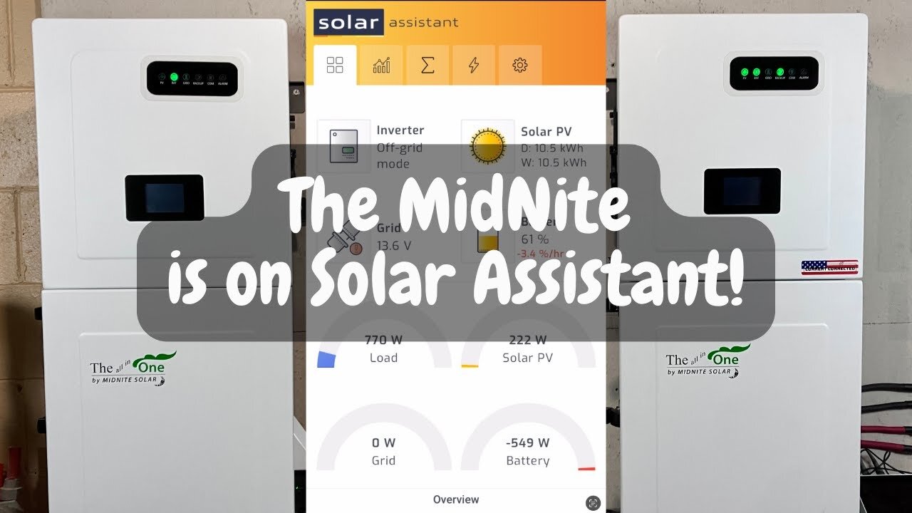 MidNite All-in-One Gets a Solar Assistant Upgrade!