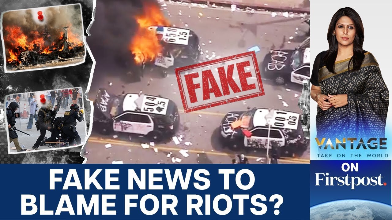 Misinformation Fuels Violence in Los Angeles _ Vantage With Palki Sharma _ N18G