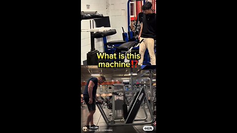 🤨WHAT IS THIS MACHINE⁉️
