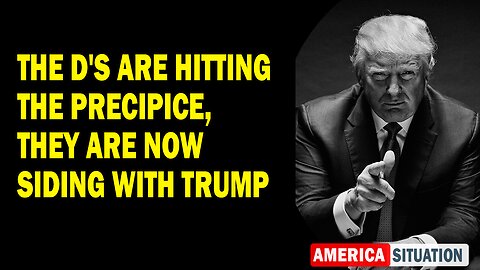 X22 Report Huge Intel: The D's Are Hitting The Precipice, They Are Now Siding With Trump