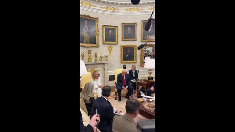 BREAKING: President Trump Meets with Italian Prime Minister in The Oval Office