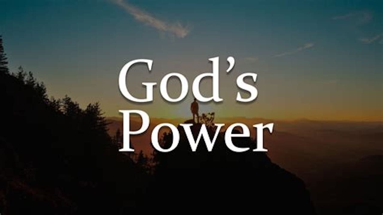 What Is The Most Powerful Thing God EVER Did?