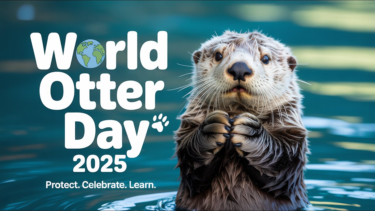 🌍 World Otter Day 2025 🦦 | Why Otters Matter & How We Can Protect Them
