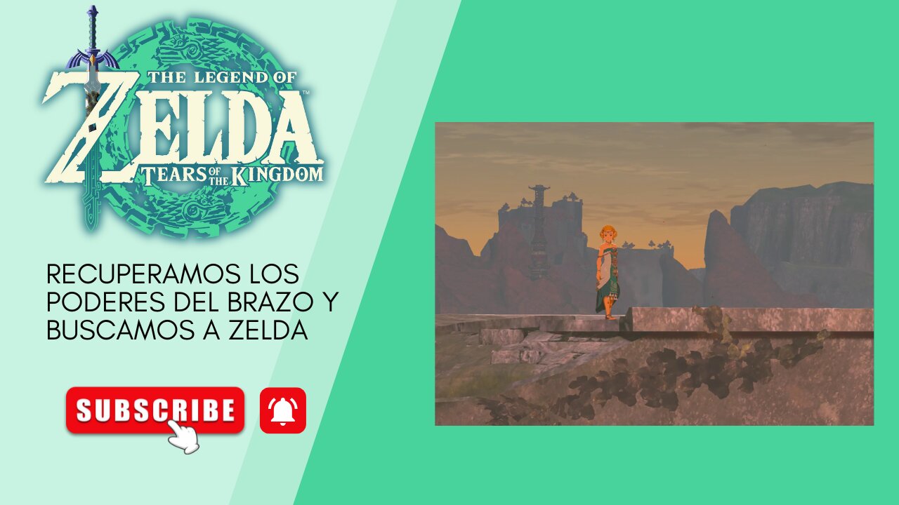 gameplay zelda tears of kingdom parte 1 recuperamos los poderes del brazo y buscamos a zelda