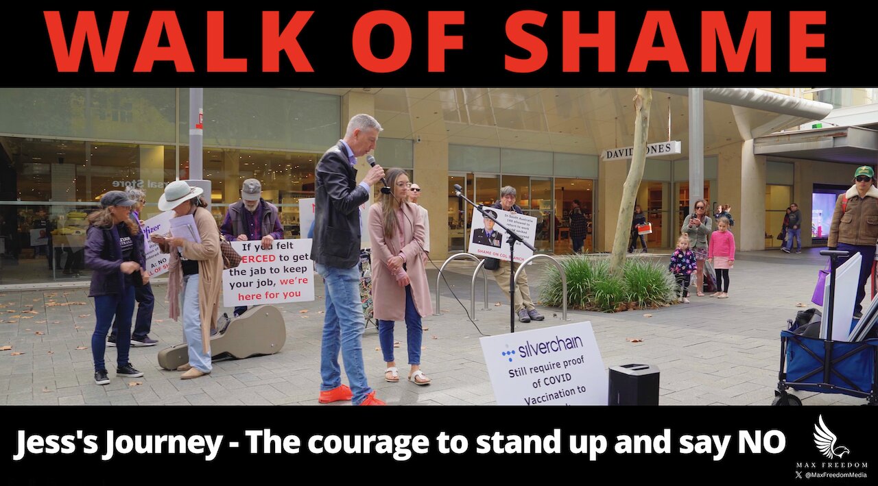 Jess's Journey - The courage to stand up and say NO - WALK OF SHAME