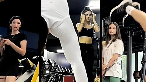🔥Scaring People in The Gym With Calisthenics #95