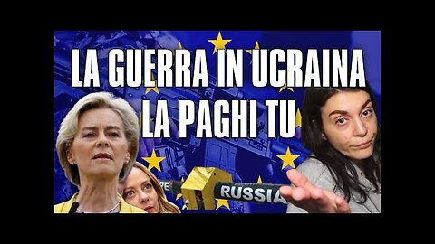 LA GUERRA IN UCRAINA LA PAGHI TU! RASSEGNA STAMPA prestito da 90 miliardi di euro all'Ucraina salta l'uso degli asset russi bloccati faranno ricorso invece al debito comune UE per finanziare il prestito a tasso d'interesse zero