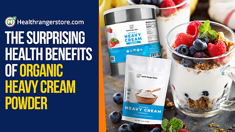 The surprising health benefits of Organic Heavy Cream Powder