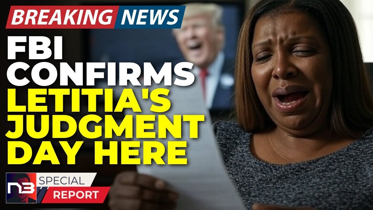 🚨BREAKING: FBI READY TO STRIKE! Letitia James' JUDGMENT DAY CONFIRMED! Trump WINS BIG!