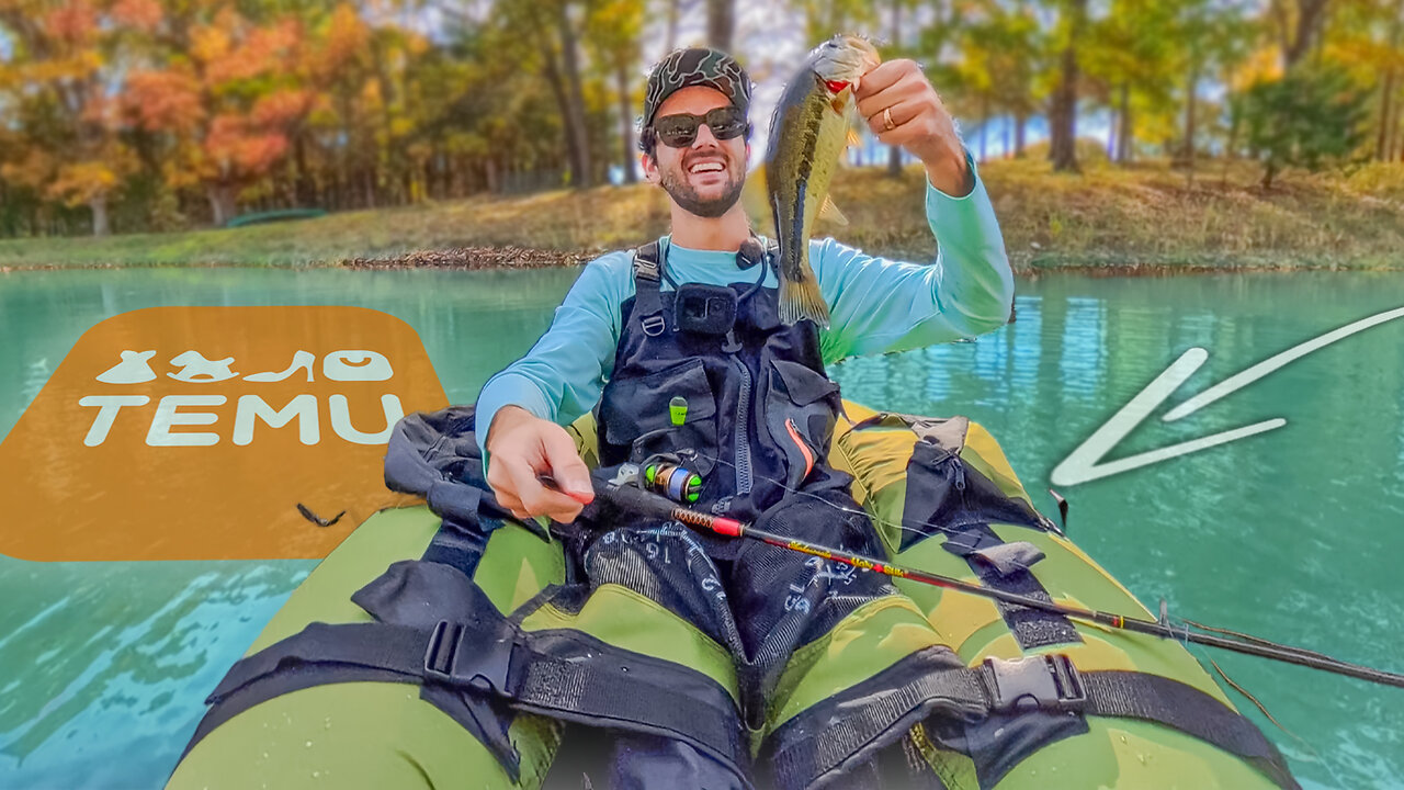 I Tested Temu's CHEAPEST Fishing Boat