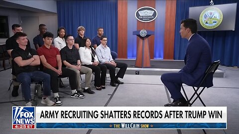 Pete Hegseth says Trump admin can 'barely keep up' with 'record-breaking surge' in military recruitment