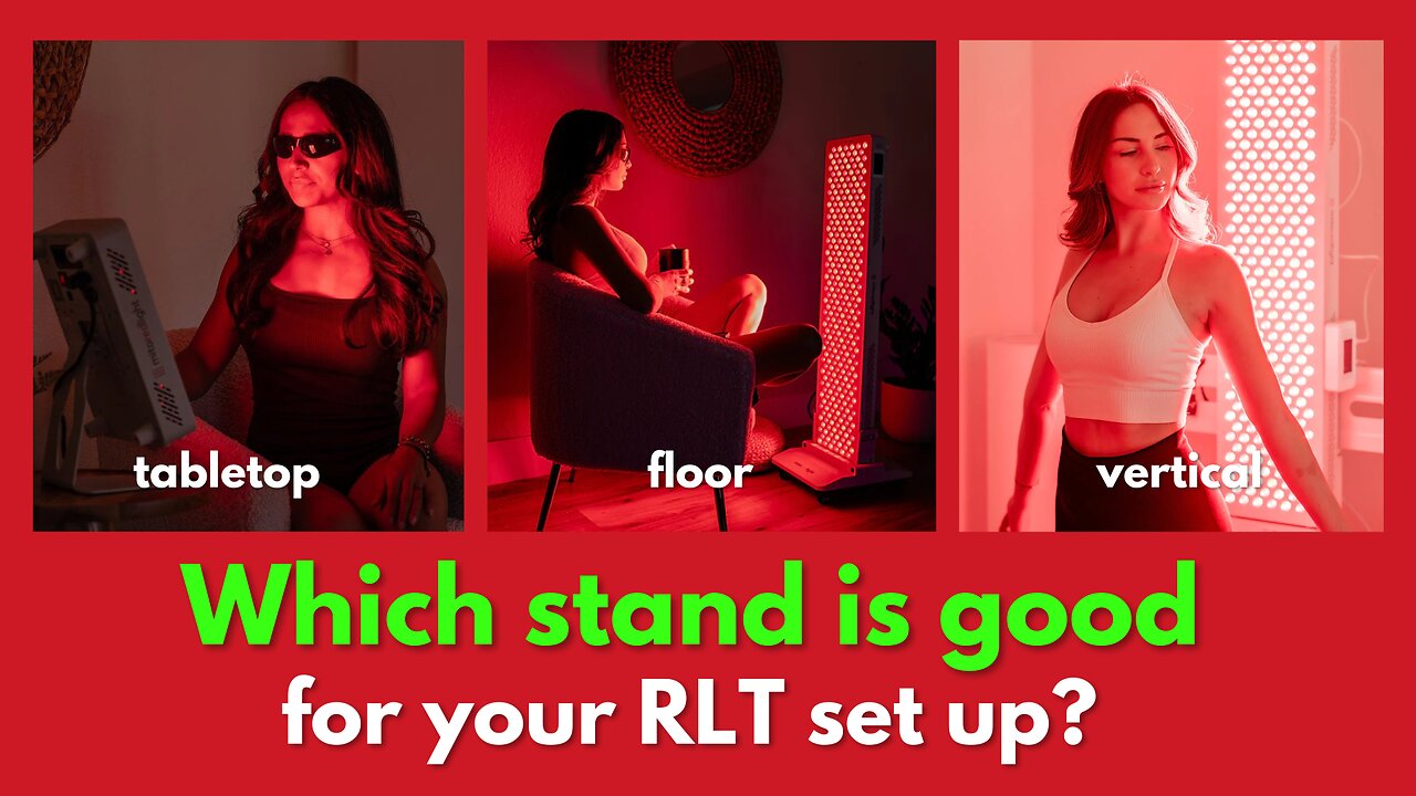 What is best stand for your red light therapy set up at home?