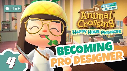 Becoming a Pro Designer 🏝️ HHP - Animal Crossings: New Horizons | Day 4