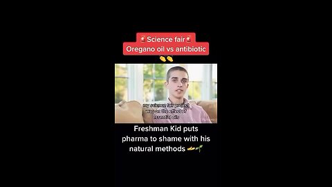 What a smart young man! Why do you think Rockefeller wante d ALL holistic medicine banned