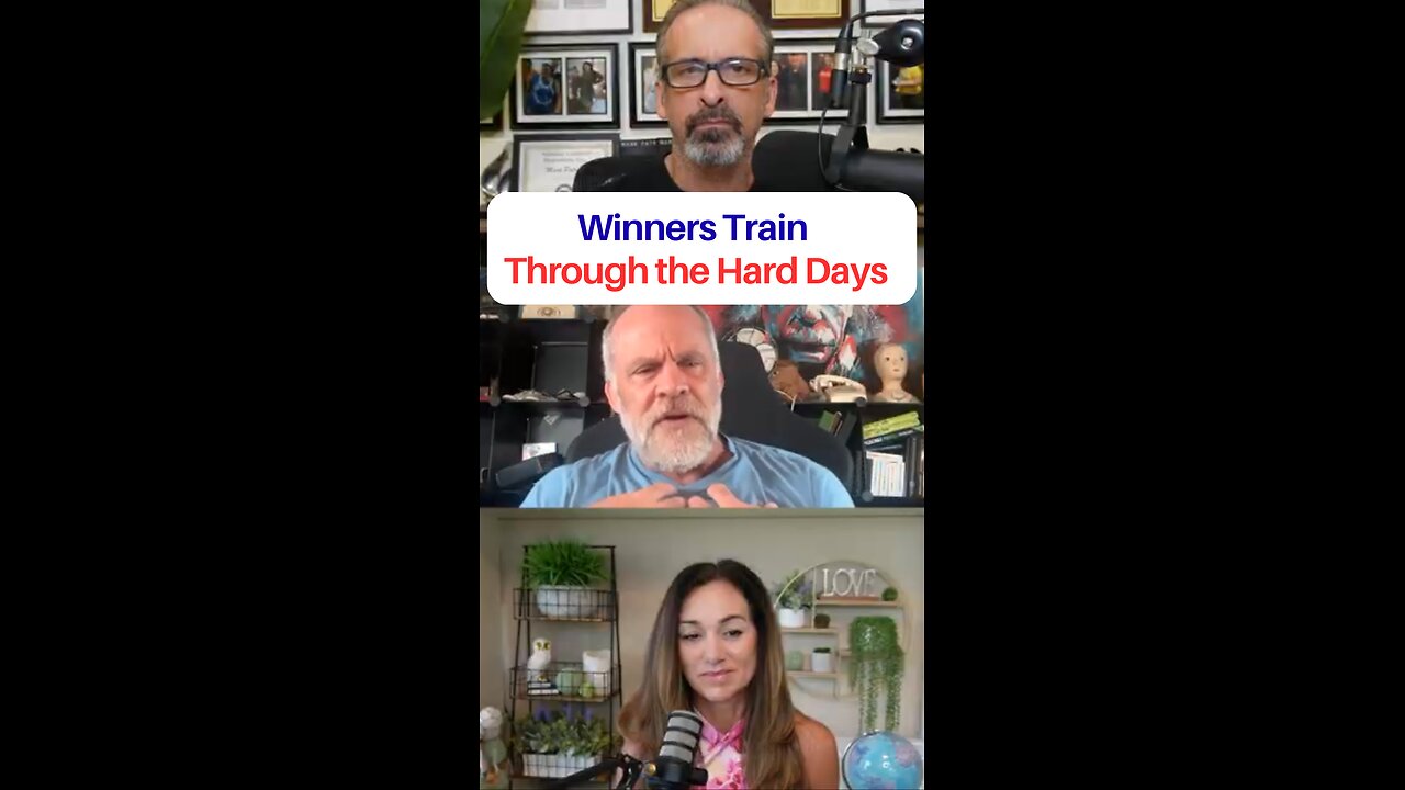 Winners Train Through the Hard Days