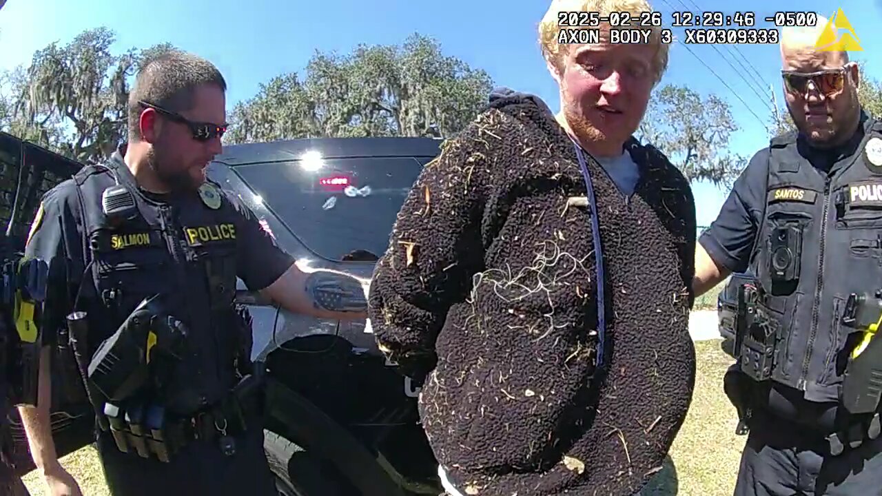 Police capture suspicious Florida man on school campus