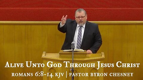Alive Unto God Through Jesus Christ