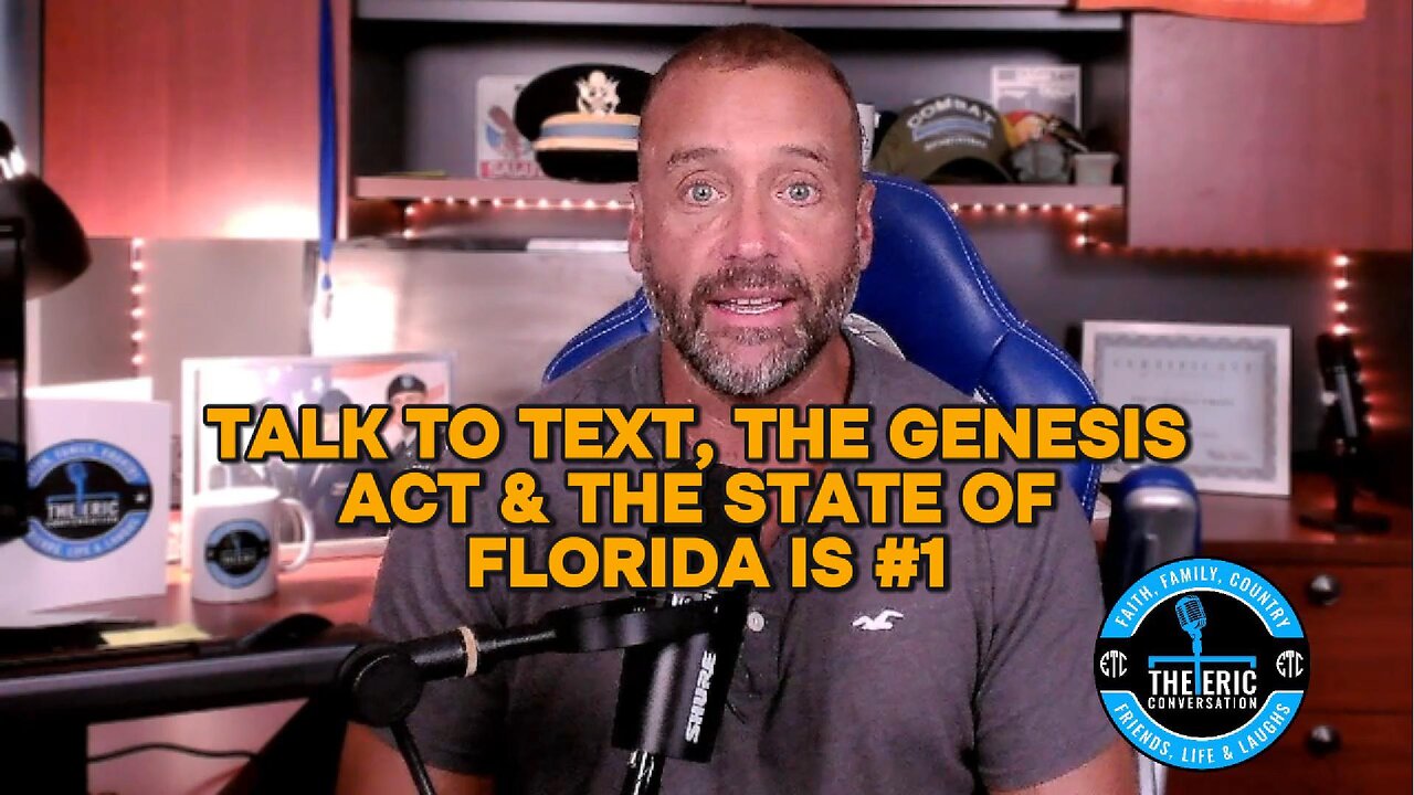TALK2TEXT, THE GENESIS ACT & FL IS #1 Ep 89