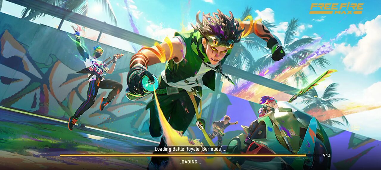 Garena Free Fire Max 84 level I'd Gameplay