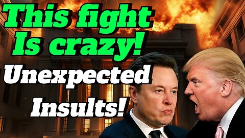 🔥You WON'T Believe what happened between Elon Musk and President Donald Trump!